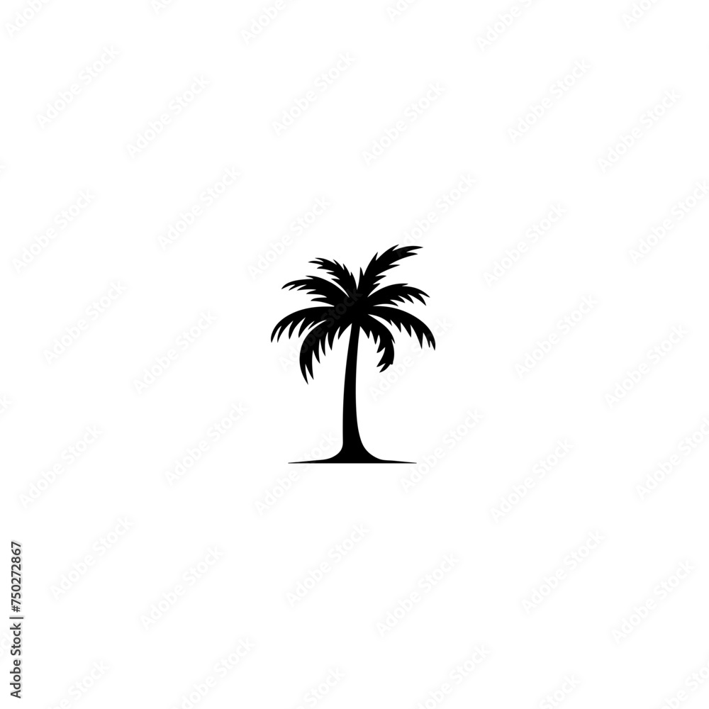 Palm Tree Vector Logo