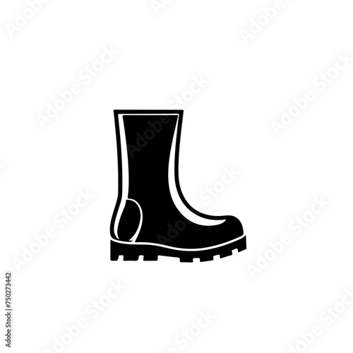 Rain Boot Vector Logo