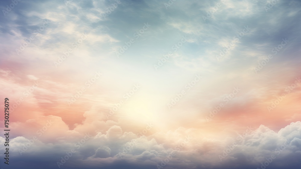 Pastel Sky Soft light background