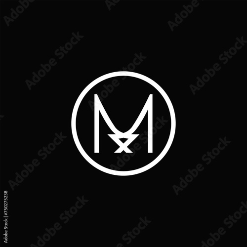 mv letter fashion logo design (ID: 750275238)
