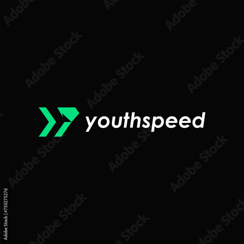 y letter youthspeed gym logo design (ID: 750275276)