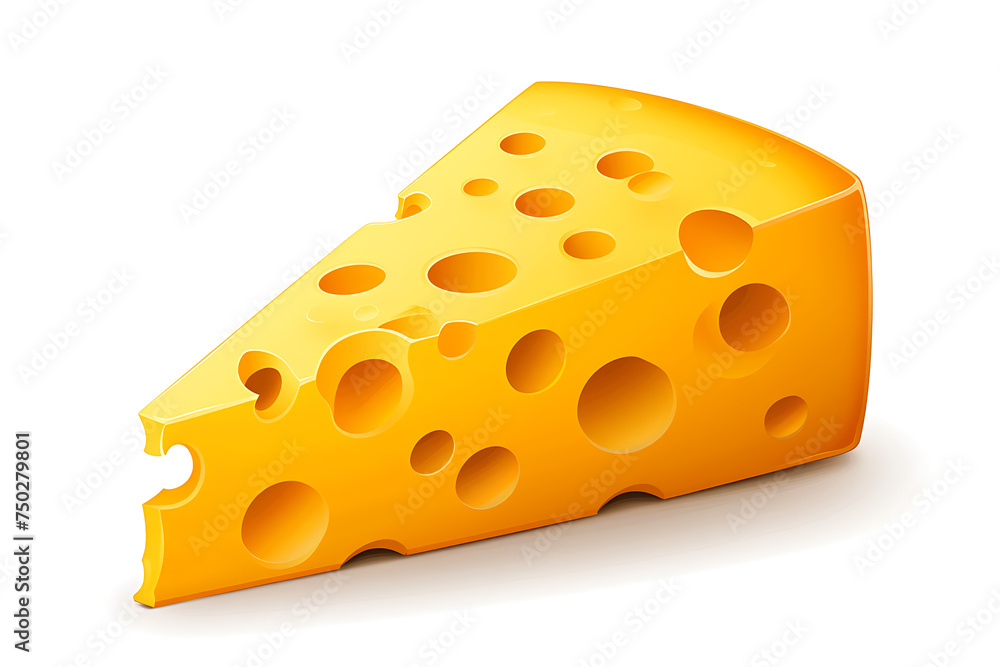 Assorted cheese selection on rustic white background, perfect for gourmet food concepts Assorted cheese selection on rustic white background, perfect for gourmet food concepts