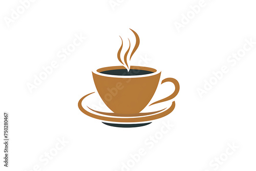 coffee cup icon or poster for coffee shop design 