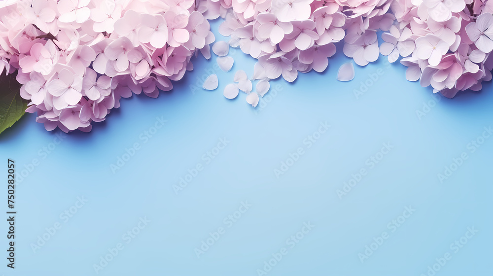 Fototapeta premium Floral composition as background project graphic design