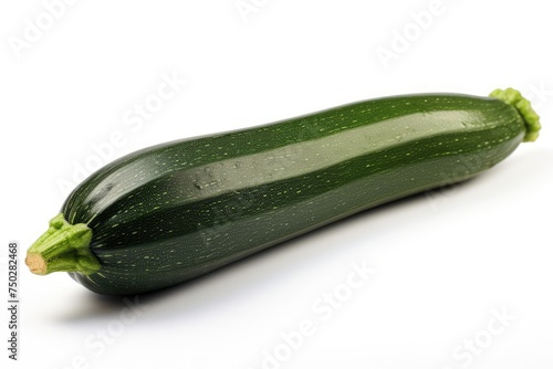 Zucchini, vegetable , white background.