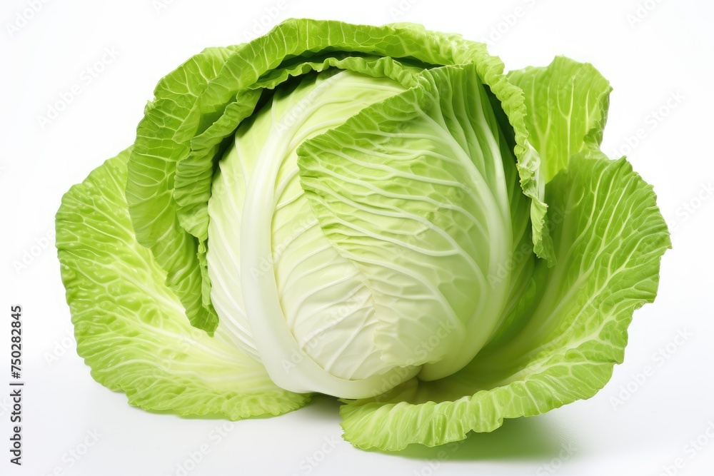 Cabbage, vegetable , white background. Cabbage, vegetable , white background.
