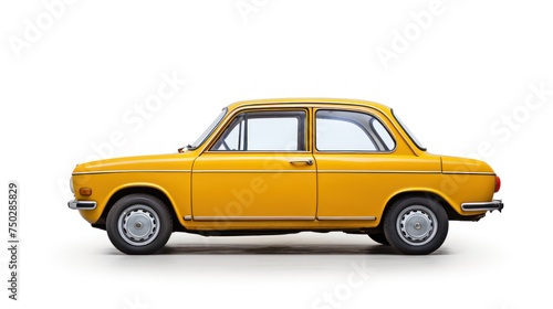 Car isolated on a white background © tydeline