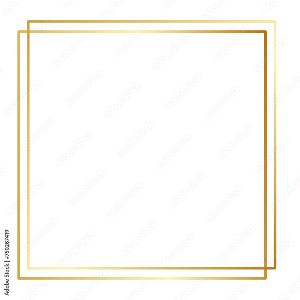 Aesthetic gold frame border for wedding card Aesthetic gold frame border for wedding card