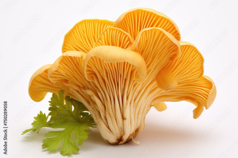 Chanterelle mushroom, vegetable , white background. Chanterelle mushroom, vegetable , white background.