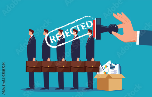Total layoffs, layoffs or reductions in staff and budgets, downturns in the economy or sales performance, and the entire workforce is stamped with rejection