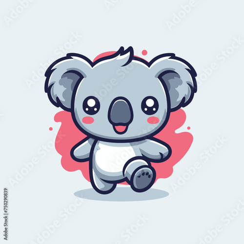 cute cartoon of koala