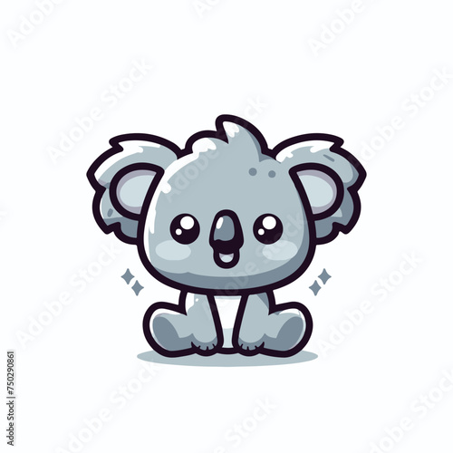 cartoon koala vector