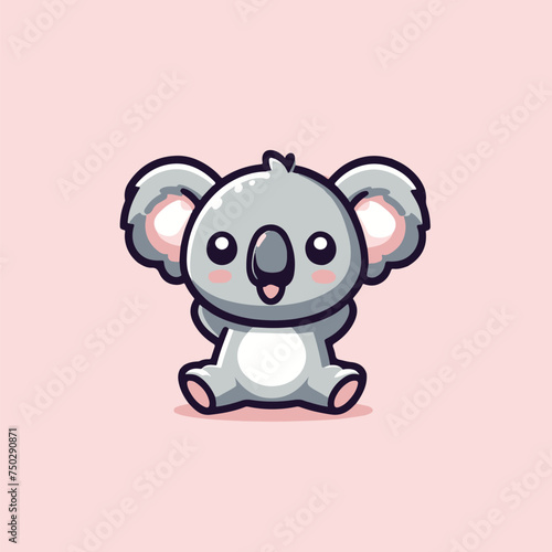 cute cartoon vector koala