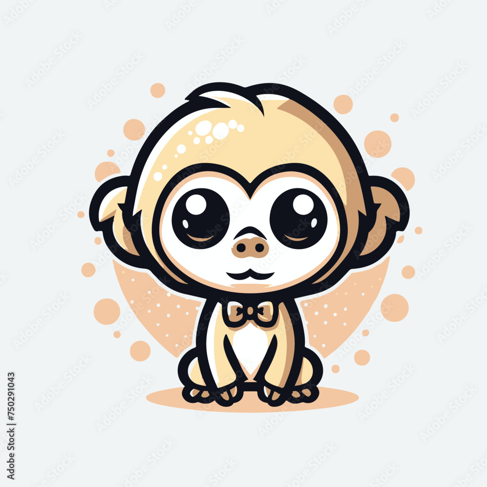 baby monkey cute cartoon baby monkey cute cartoon