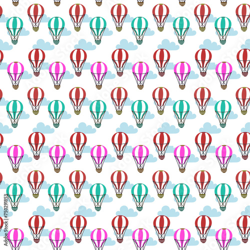 seamless pattern with hearts © Serhat