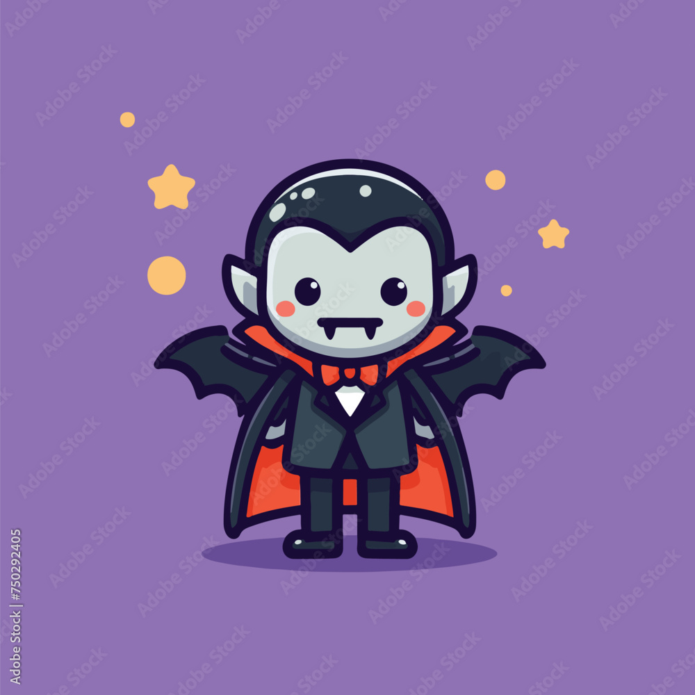 cute cartoon child vampire vector illustration cute cartoon child vampire vector illustration
