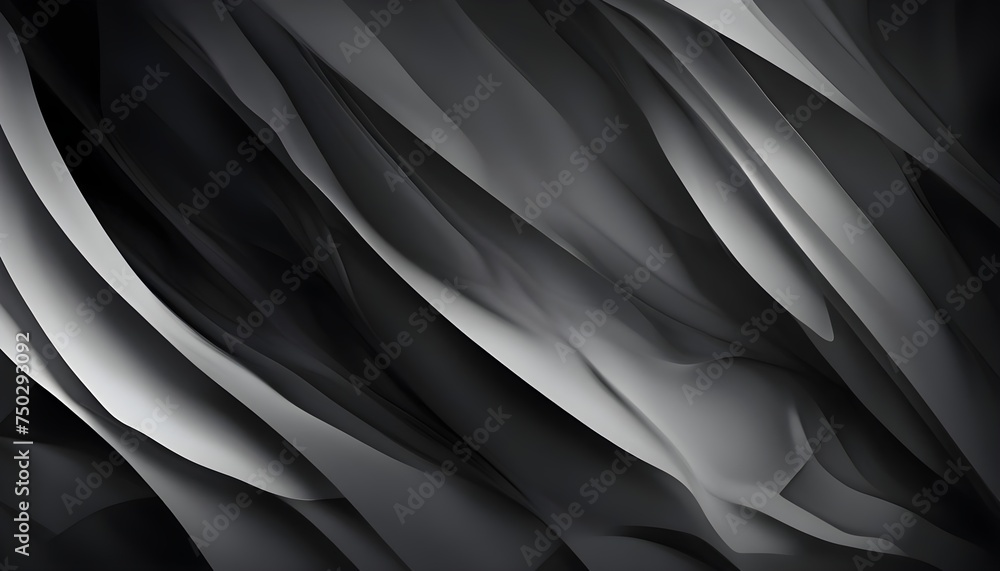 Fototapeta premium abstract elegant dark design for desktop background wallpaper, black, grey, deep theme