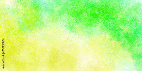 和柄　新緑　水彩　背景