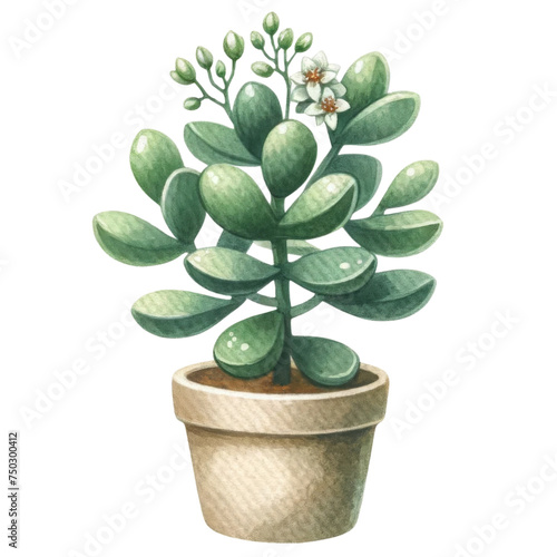 Potted Jade Plant