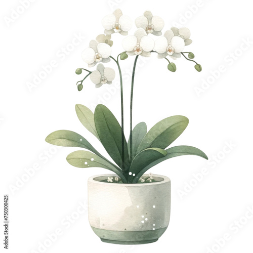 Potted Orchids Phalaenopsis Plant
