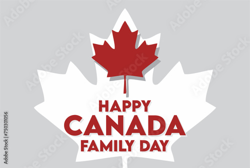 happy celebrate canada family day