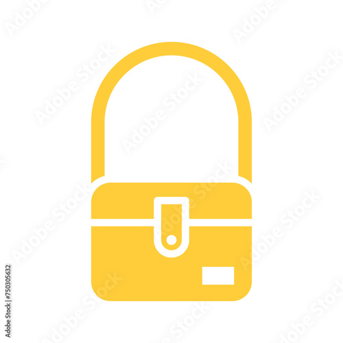 学校に持って行くカバンのベクターアイコン