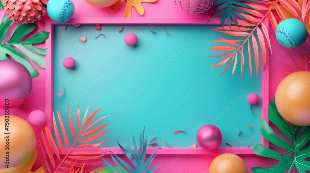 International Colour Day background with copy space area for text. Abstract background. Colorful background. Business and media social background. Copy space area