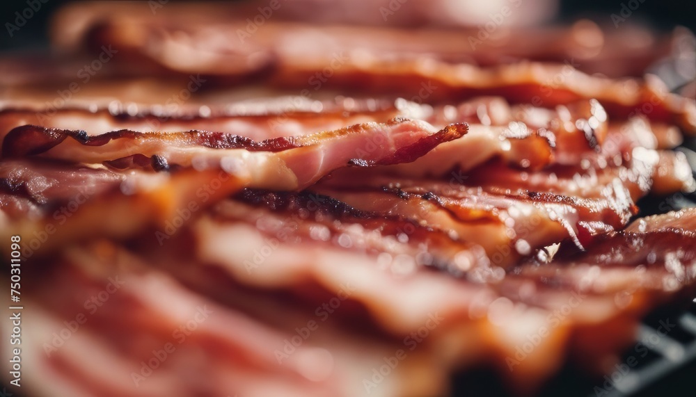 view of aesthetic grilled bacon image background view of aesthetic grilled bacon image background