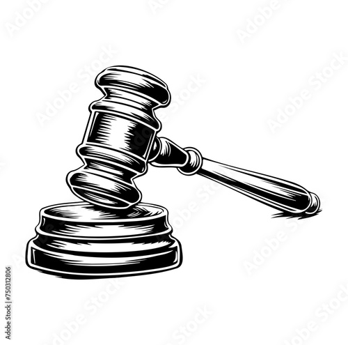 Judge gavel icon