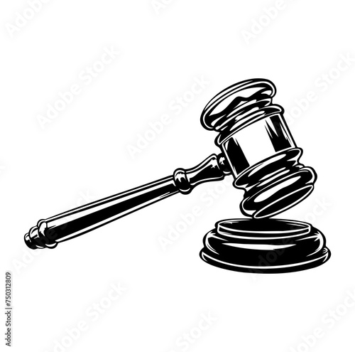 Judge gavel icon