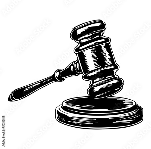 Judge gavel icon