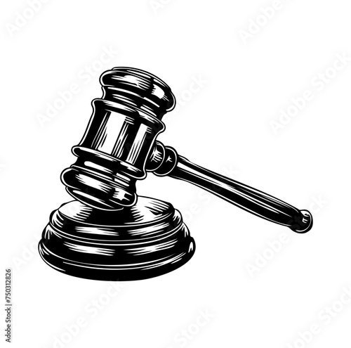 Judge gavel icon