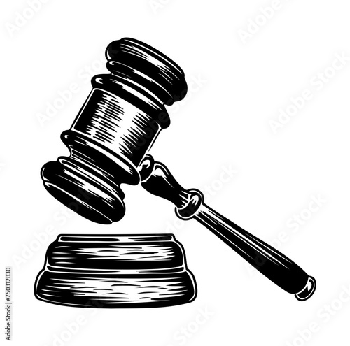 Judge gavel icon