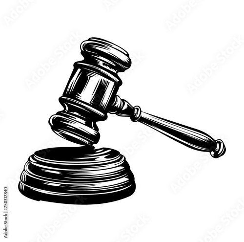 Judge gavel icon