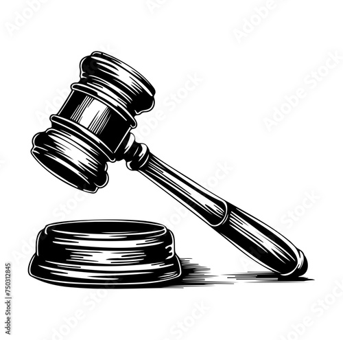 Judge gavel icon
