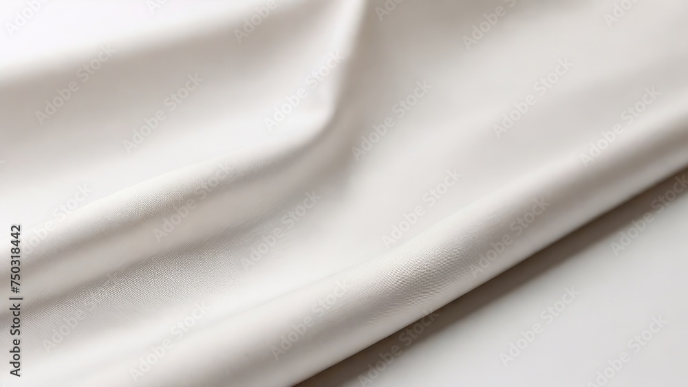 white silk background