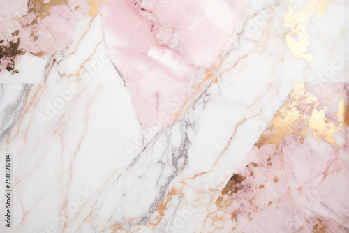 Pink Marble Background. White Pink Marbled Texture with Gold Veins. Abstract luxury background for Wallpaper, Banner, invitation