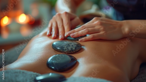 Warm stones, smooth against skin, melt tension away under gentle massage strokes. Soothing heat relaxes muscles, while calming aromas enhance the experience, leaving you feeling rejuvenated and revita