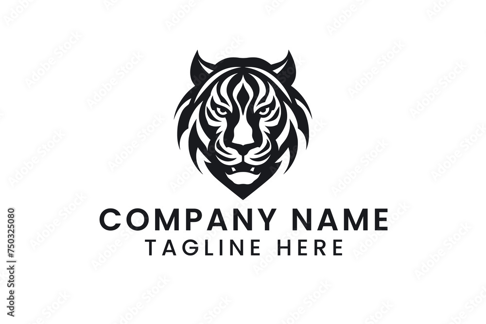 tiger Minimal Vector Logo Design Tshirt Sublimation Illustration design tiger Minimal Vector Logo Design Tshirt Sublimation Illustration design