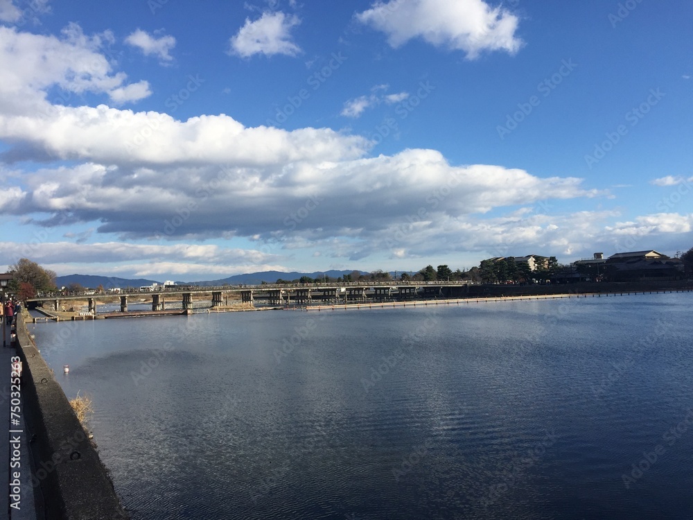 渡月橋の景色