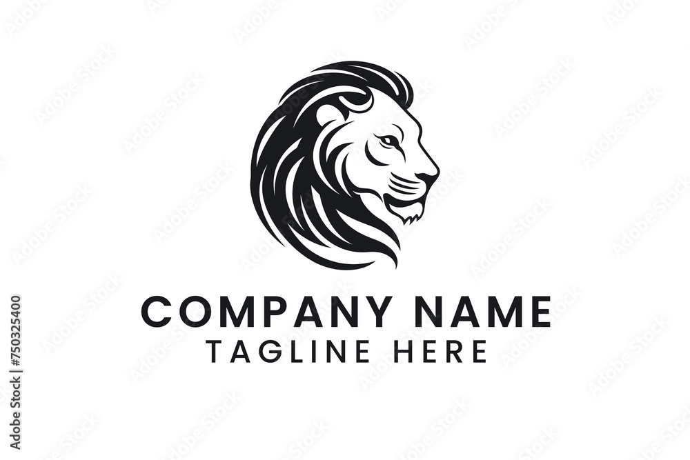 lion head logo Minimal Vector Logo Design Tshirt Sublimation Illustration design lion head logo Minimal Vector Logo Design Tshirt Sublimation Illustration design