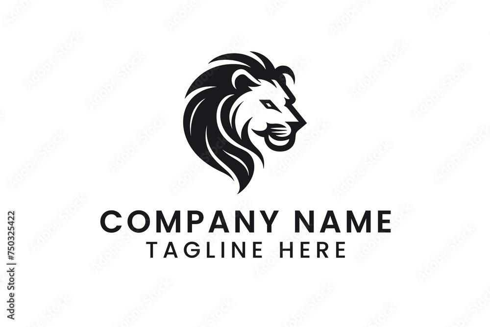 lion head logo Minimal Vector Logo Design Tshirt Sublimation Illustration design lion head logo Minimal Vector Logo Design Tshirt Sublimation Illustration design