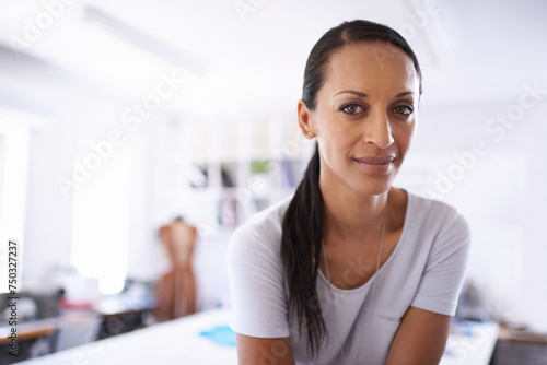 Fashion designer, business and portrait of woman in office for design, workshop and startup career. Professional, creative workplace and person with clothing, fabric and textile for retail boutique Free Download Fashion designer, business and portrait of woman in office for design, workshop and startup career. Professional, creative workplace and person with clothing, fabric and textile for retail boutique - GFXLoad