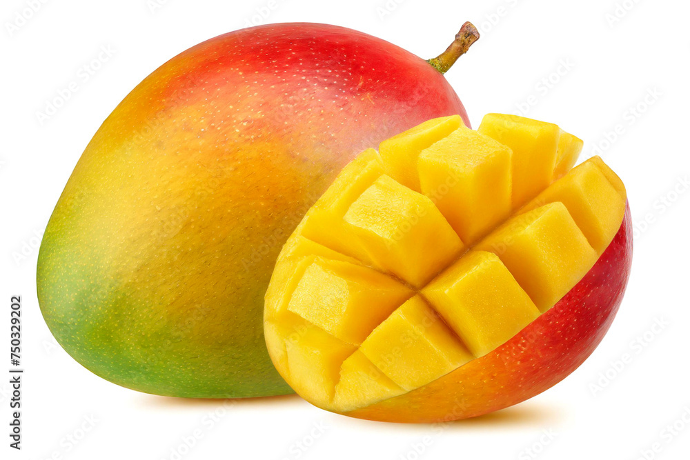mango isolated on white background mango isolated on white background