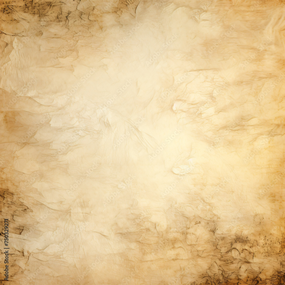 Obraz premium Light parchment texture generated AI