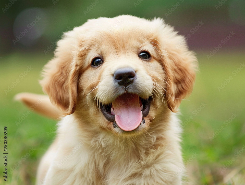 Golden hour with a golden retriever, sun-kissed fur, and soulful eyes in a serene park setting Golden hour with a golden retriever, sun-kissed fur, and soulful eyes in a serene park setting