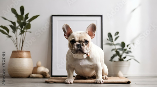 Portrait of funny dog Jack Russell Terrier and cheerful cat Scottish Straight isolated on white backgroun, generative ai 