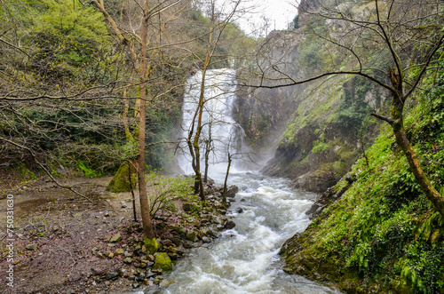Sudushen Waterfall near Termal (Yalova, Turkey) © ssmalomuzh