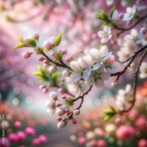 cherry blossom in the spring