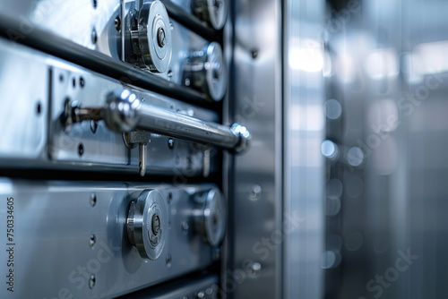 Bank vault locker for storing cash and documents © Emanuel